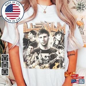 Illenium Music Shirt Dj Live World Tour Y2K Classic